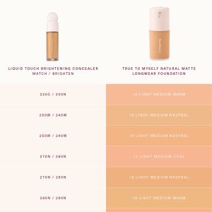 true to myself natural matte longwear foundation